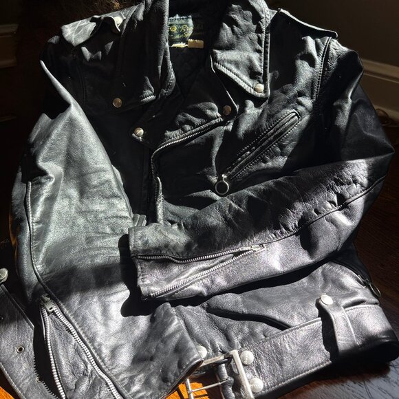 Brooks Biker Jacket - Vintage - Picture 1 of 7